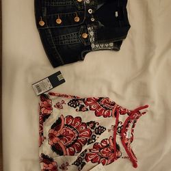 Girl Outfits 12m Girl Jacket And Shirt