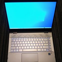 HP Touchscreen 14" 2 in 1 Laptop/Tablet Intel Quad Core i5 3.4 GHz Turbo 16 GB RAM 256 GB Samsung SSD 1080P LCD Webcam HDMI Wi-Fi Bluetooth Win 10 64 