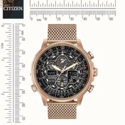 Citizen Navihawk Rose Gold Eco-Drive