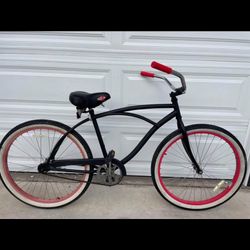 Black & Red Beach cruiser 