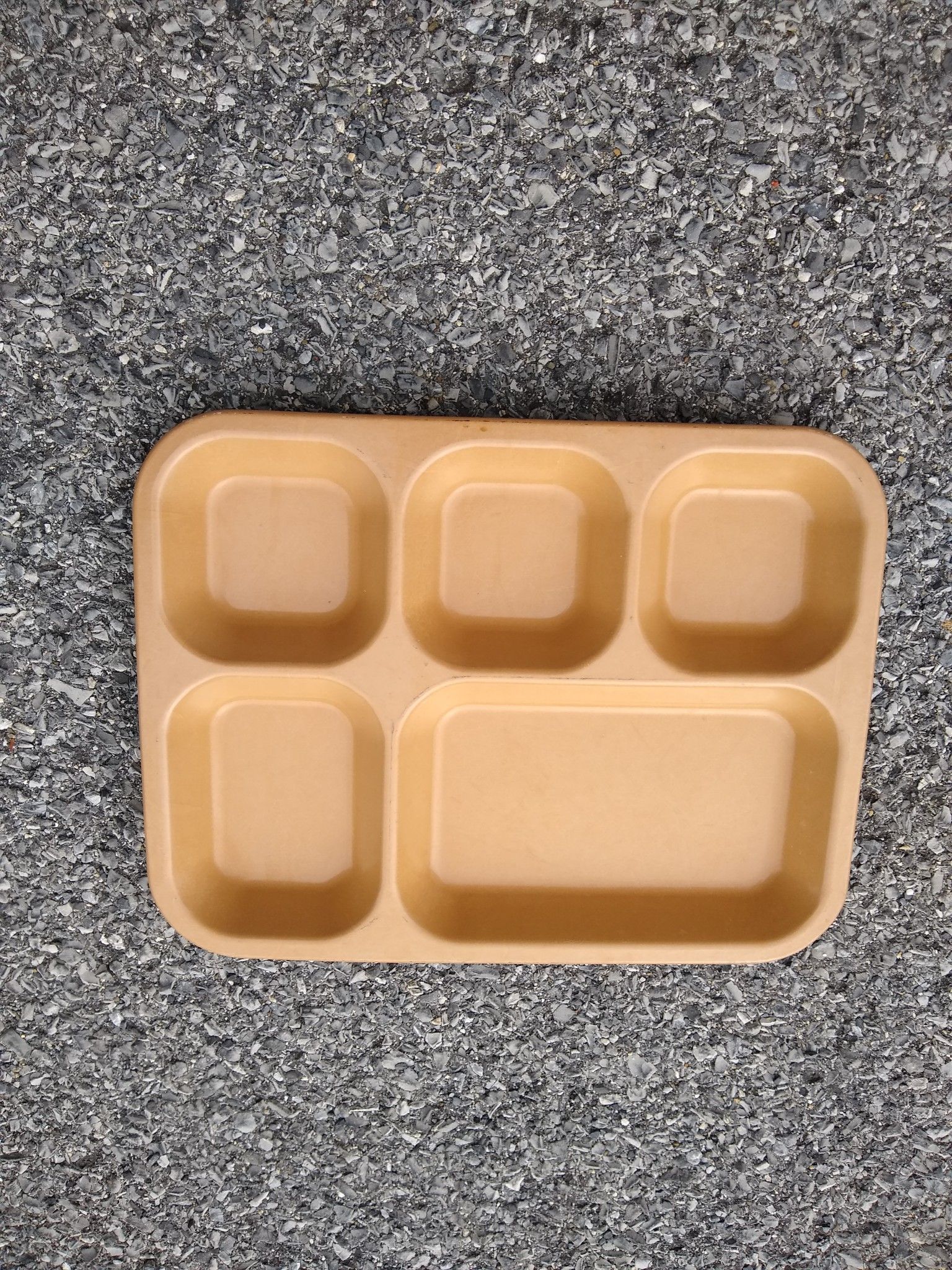 Hard cafeteria trays