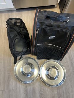 2 Puppy Feeding Bowls