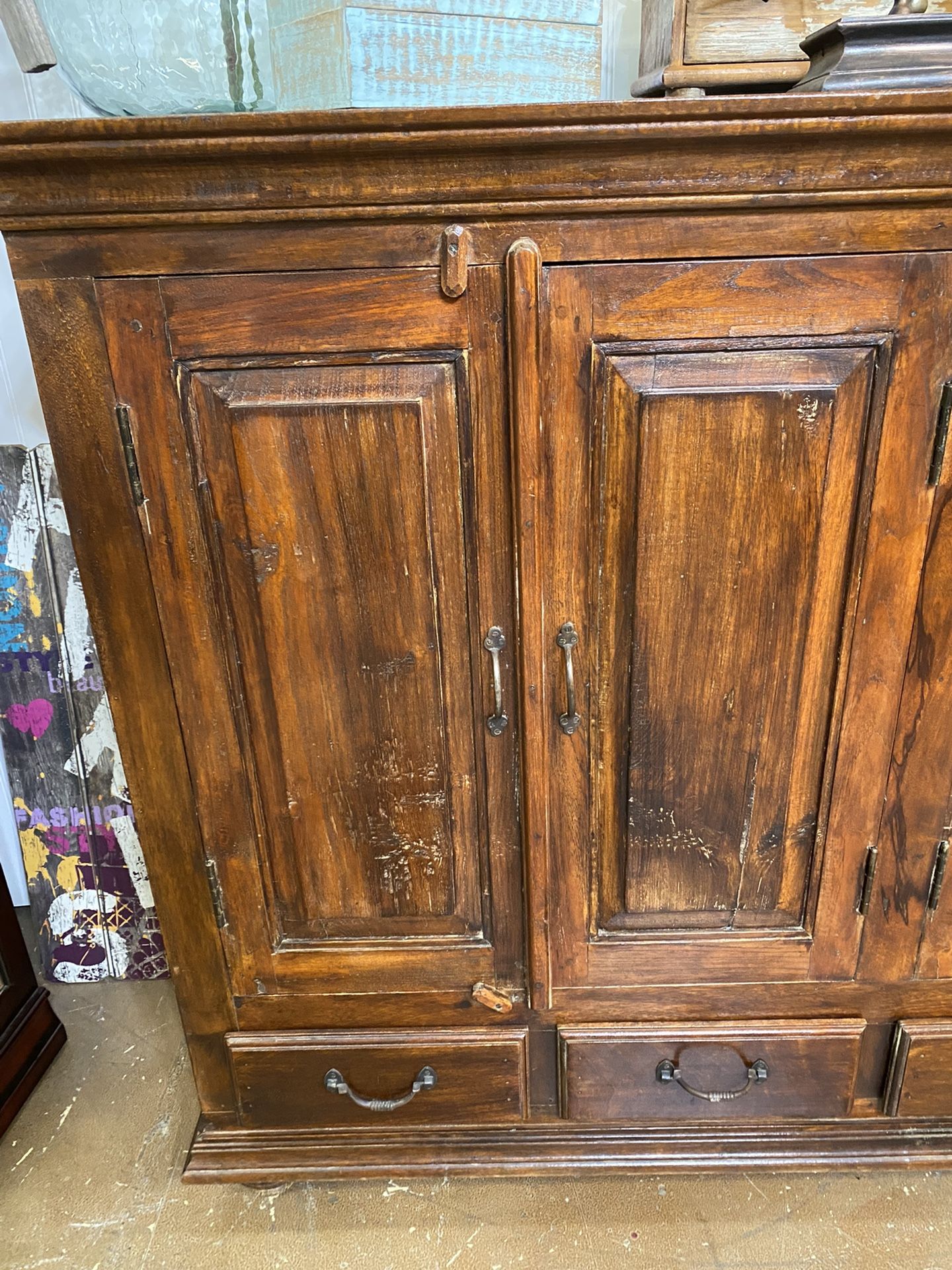 Z Gallery Rustic Sideboard Bottom Drawers
