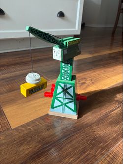 Cranky the Crane 2012 Thomas & Friends Wooden Railway Model# Y4368