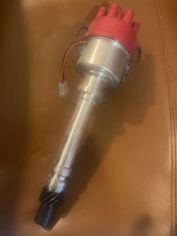 Mallory BBC Distributor With MSD Plug Wires
