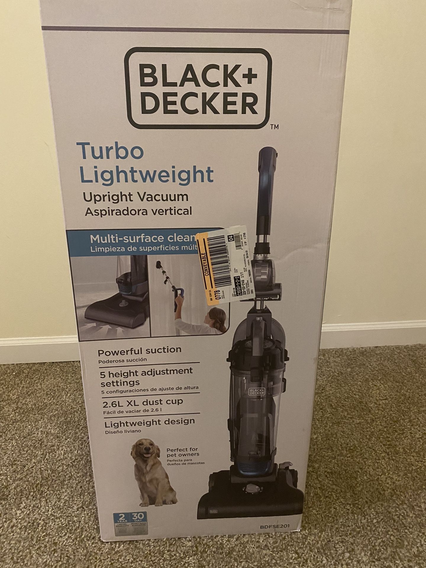 Black + Decker Vacuum Cleaner