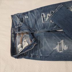 American Eagle High Rise Size 4