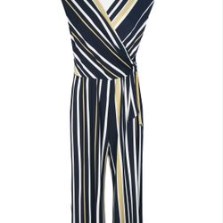 Stripe Jumpsuit 
