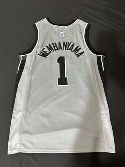 Wembanyama #1 San Antonio Spurs NBA Jersey