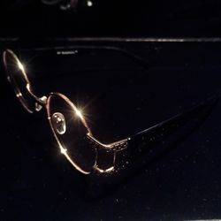 Vintage Style Designer Fashion Oval Glasses 