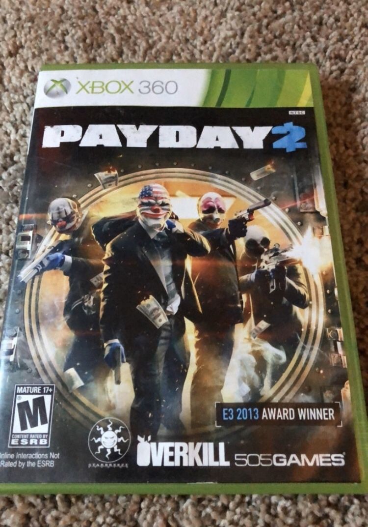 Payday 2 Xbox 360