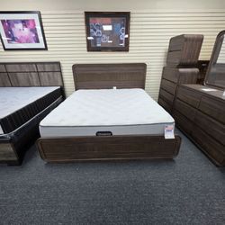 Bed frames and mattresses