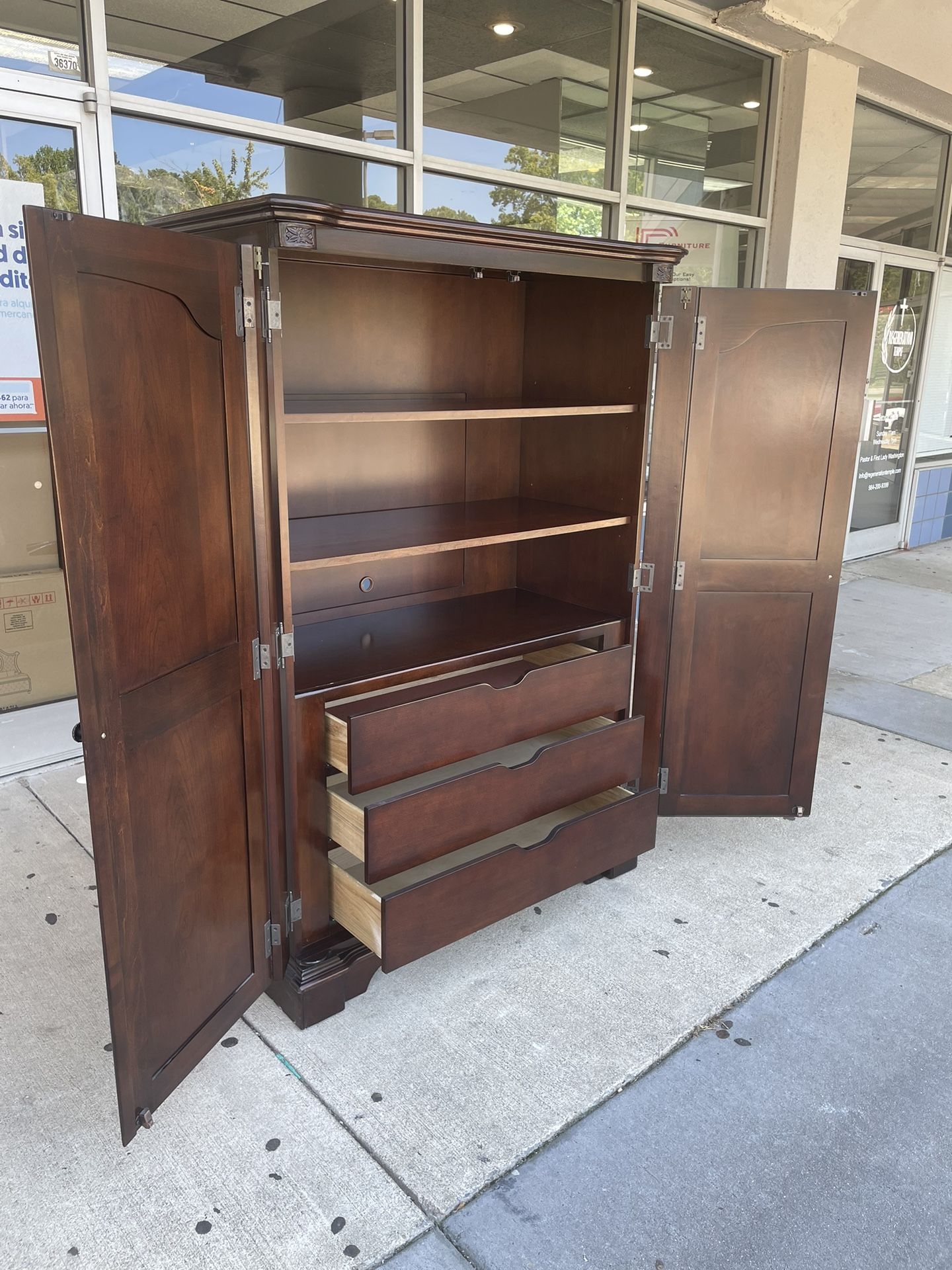 Close Out Tv Armoire! Payment Plans Available