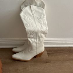White Cowboy Boots