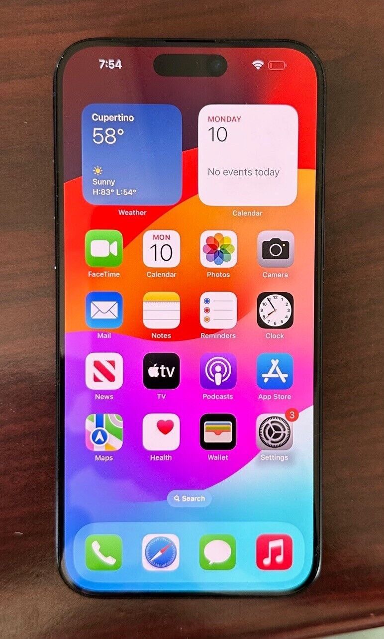 Apple iPhone 15 Pro Max - 256 GB - Blue Titanium (Unlocked)