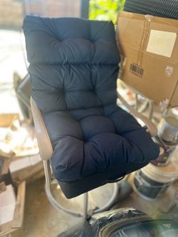 Chair or sofa cushion navy blue
