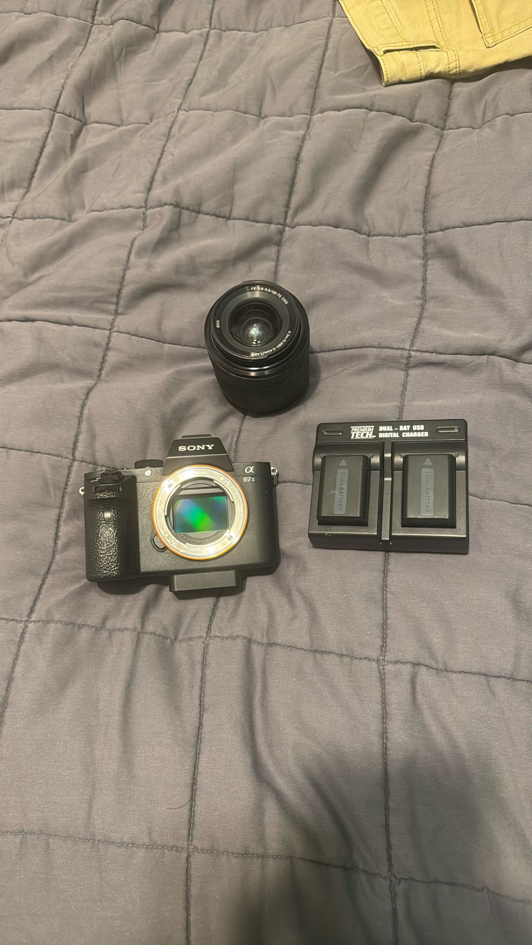 Sony a7ii With Charger And 2 Xtra Batteries ,