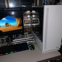 White Gaming Pc