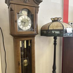 Ridgeway Tempus Fugit Grandfather Clock 
