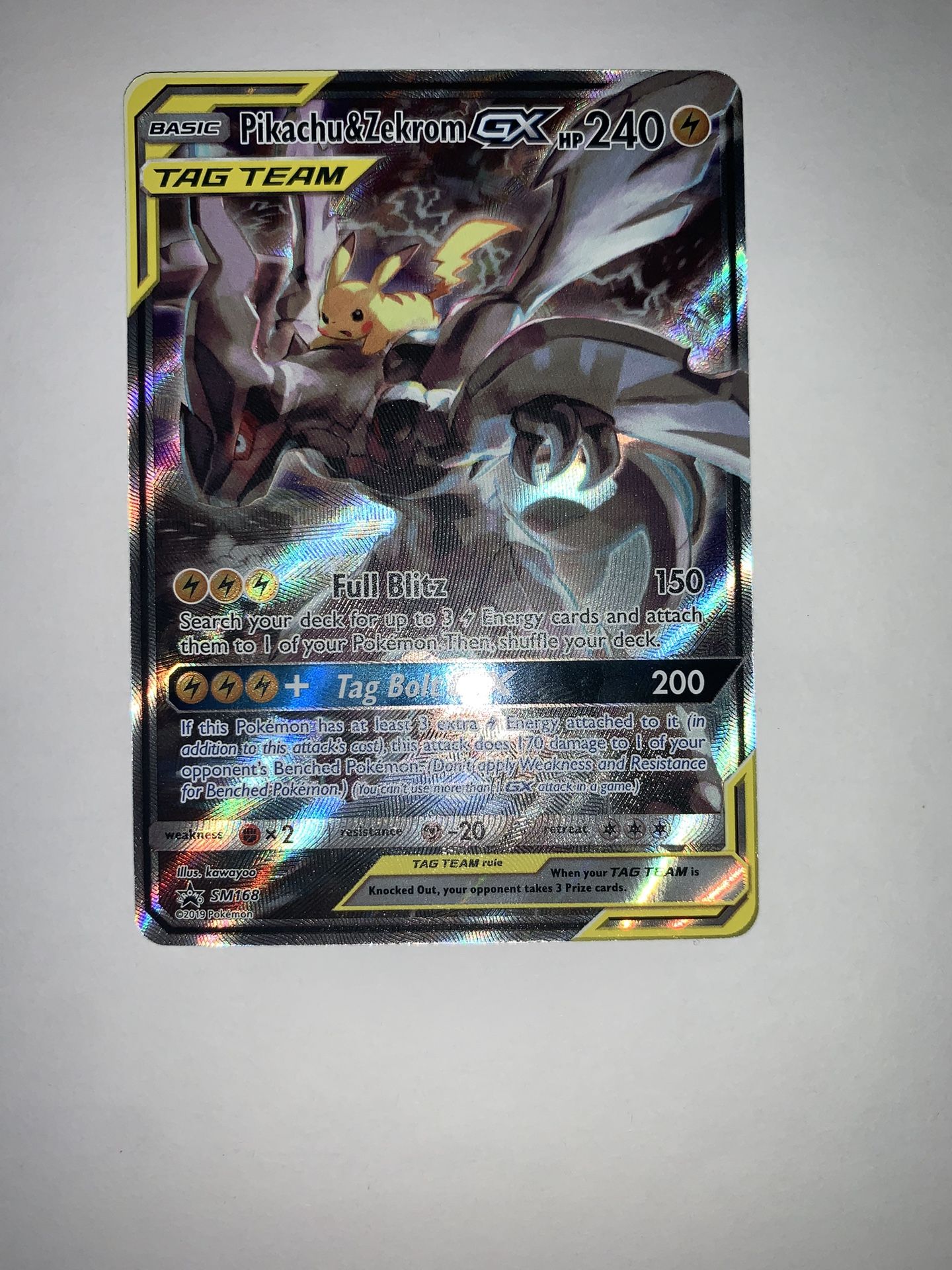 Pikachu And Zekrom SM168