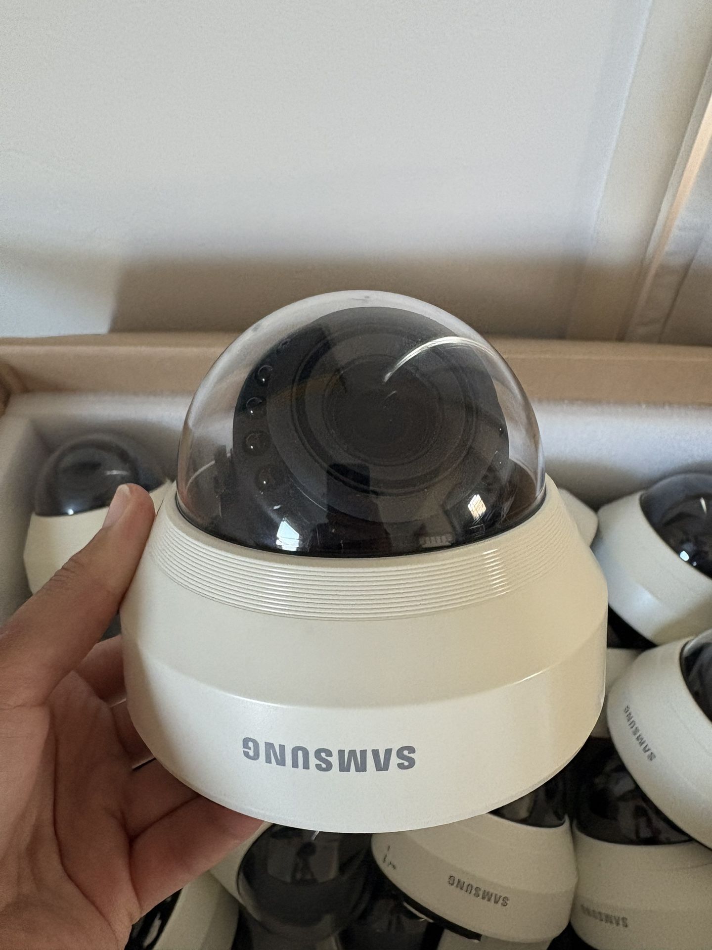Samsung PoE Dome Security Cameras – 20 Units Available – $40 Each