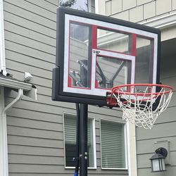 Lifetime Adjustable Portable Basketball Hoop, 48 inch Polycarbonate