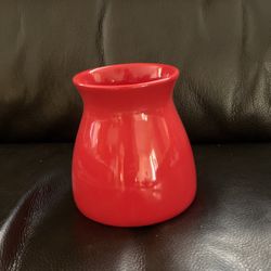 Red Vase