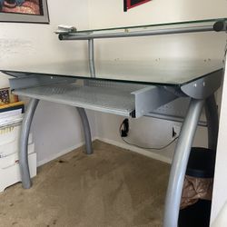 Glass Desk