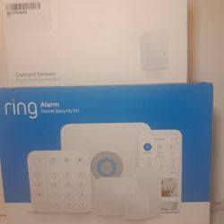New Sealed Ring Home Alarm Security System And Plus Box Extra 6 Sencers