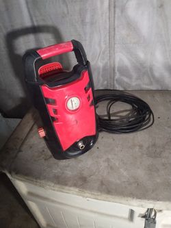 Red and Black Electric Pressure Washer