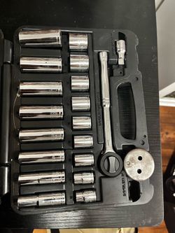 Pittsburgh Pro 3/8-inch drive socket/ratchet set from Harbor Freight