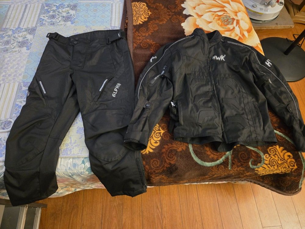 Motorcycle Jacket and Pants New!