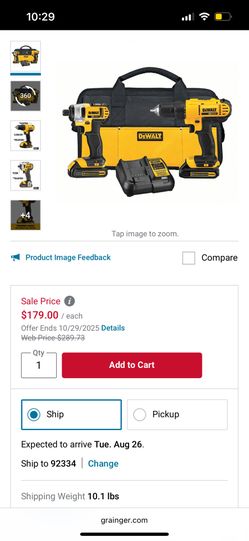 Dewalt new Drill Set