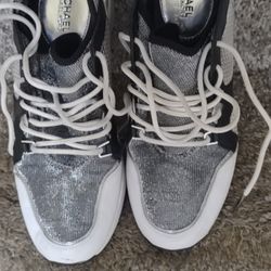 Gently Used Michael Kors Size 9 M Ladies Tennis Shoes