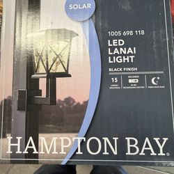 Solar led lanai lights