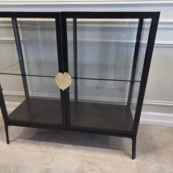 Glass And Metal Cabinet