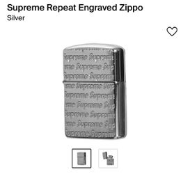 Supreme Engraved Zippo