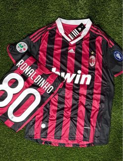2009 AC Milan Home Ronaldinho Jersey (NWT)