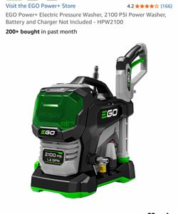 Two pressure washers