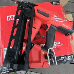 Milwaukee M18 FUEL 18-Volt Lithium-Ion Brushless Cordless Gen II 16-Gauge Angled Finish Nailer (Tool-Only)