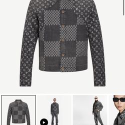Lv Jacket Size 50 Like New
