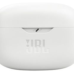 JBL Vibe Beam True Wireless In-Ear Headphones - White (JBLVBEAMWHTAM)