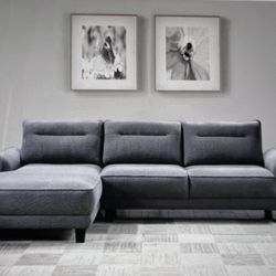 Brand New Gray Sectional Sofa ! Delivery Available!