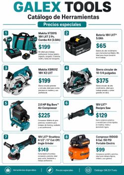Tools Makita and more with delivery included