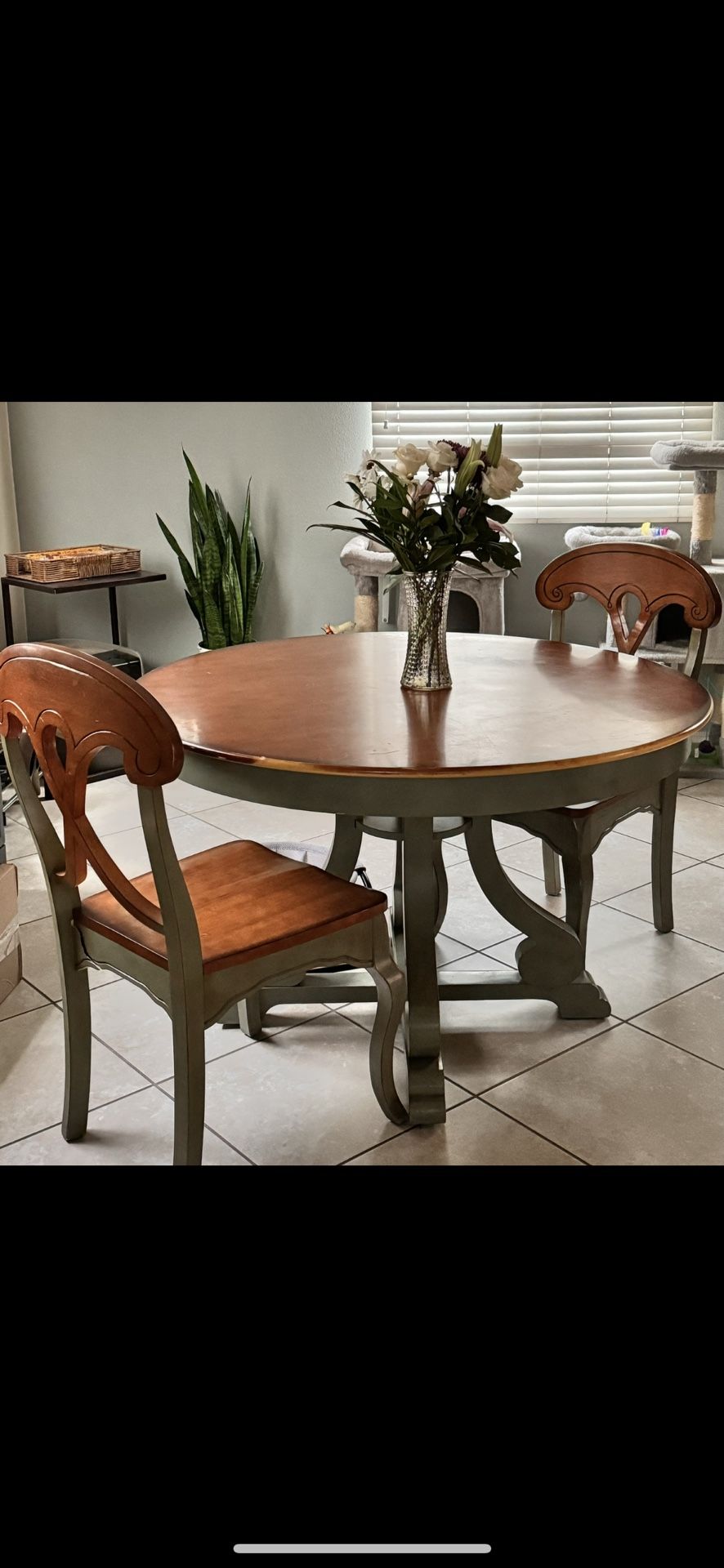 Pier 1 Sage Round Piece Dining Set