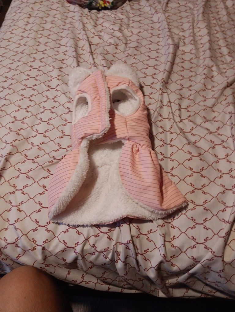 Small Pink Dog Sweater
