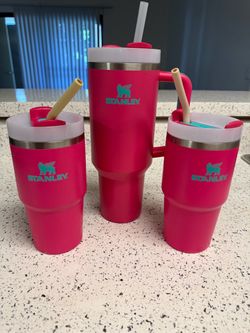 3 Pink Stanley Cups