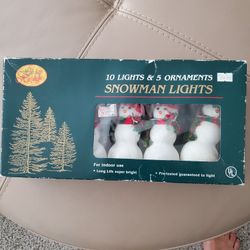 Snowman lights