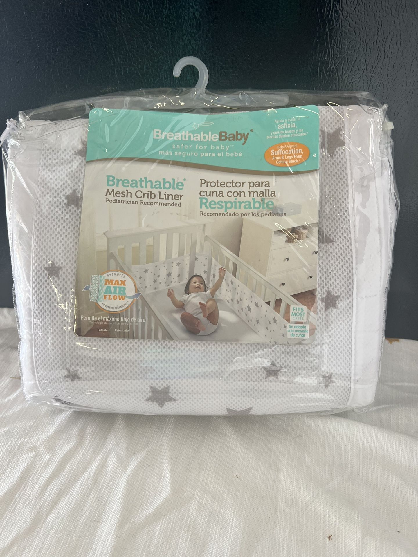 Baby Mesh Crib Liner 