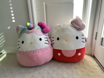 Jumbo XL Valentines Hello Kitty Squishmallow Bundle